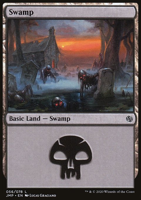 Swamp, Jumpstart #56, Magic: The Gathering card