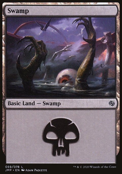 Swamp, Jumpstart #59, Magic: The Gathering card