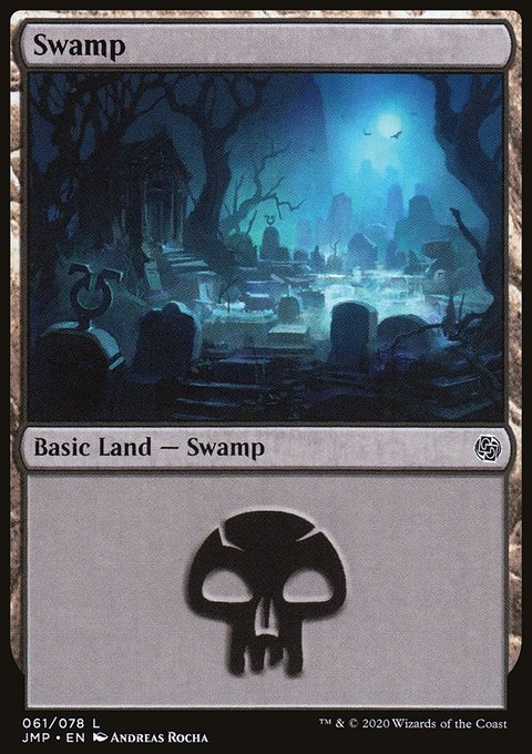 Swamp, Jumpstart #61, Magic: The Gathering card
