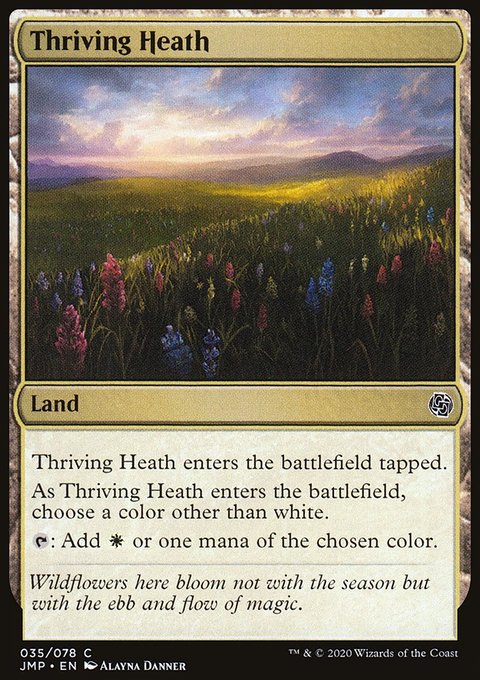 Thriving Heath, Jumpstart #35, Magic: The Gathering card