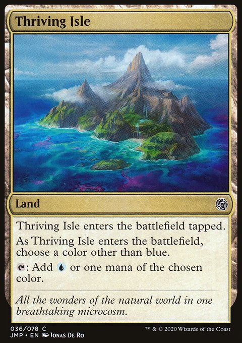 Thriving Isle, Jumpstart #36, Magic: The Gathering card