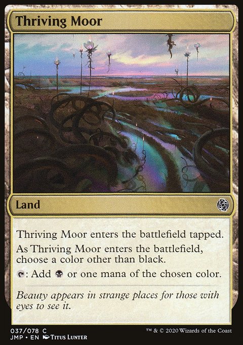 Thriving Moor, Jumpstart #37, Magic: The Gathering card
