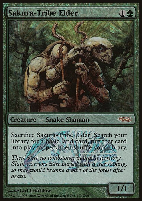 Sakura-Tribe Elder, Junior APAC Series #1U06, Magic: The Gathering card