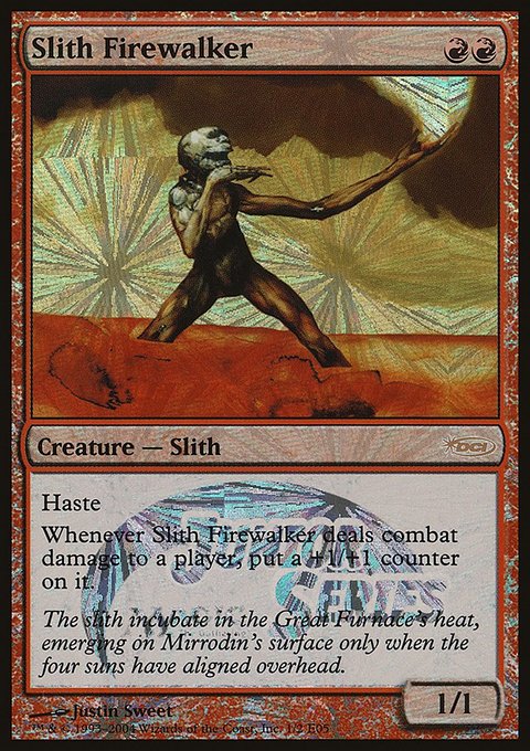 Slith Firewalker, Junior Series Europe #1E05, Magic: The Gathering card