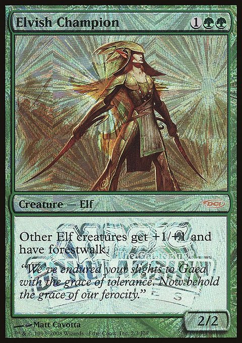 Elvish Champion, Junior Super Series #17, Magic: The Gathering card