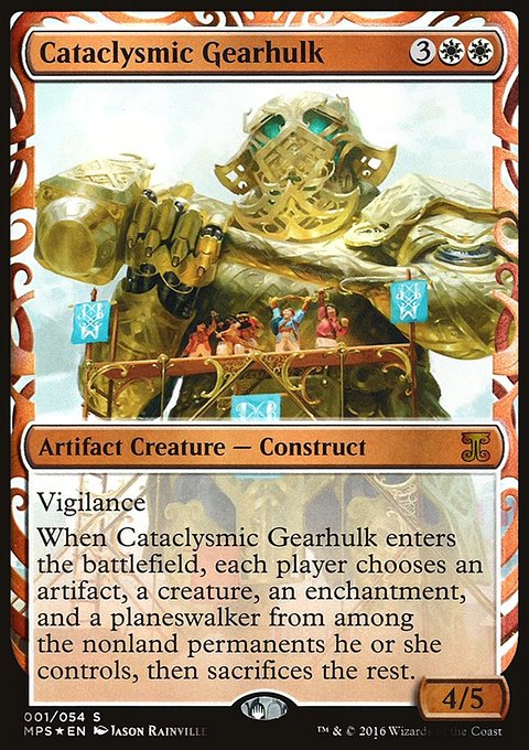Cataclysmic Gearhulk, Kaladesh Inventions #1, Magic: The Gathering card