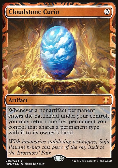 Cloudstone Curio, Kaladesh Inventions #10, Magic: The Gathering card