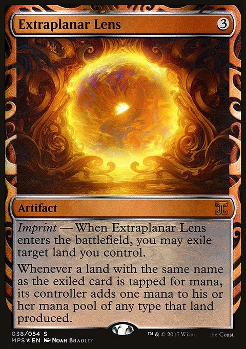 Extraplanar Lens, Kaladesh Inventions #38, Magic: The Gathering card
