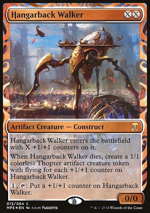 Hangarback Walker, Kaladesh Inventions #13, Magic: The Gathering card