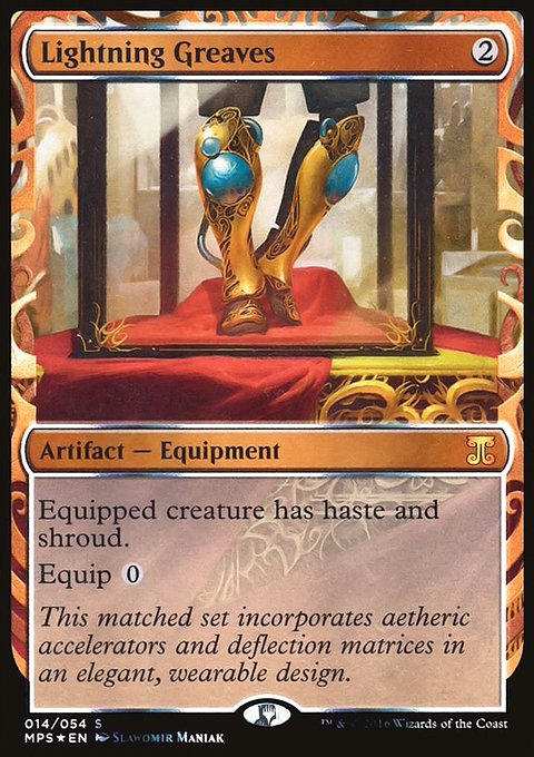 Lightning Greaves, Kaladesh Inventions #14, Magic: The Gathering card