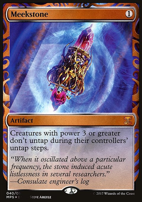 Meekstone, Kaladesh Inventions #40, Magic: The Gathering card