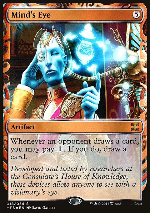 Mind's Eye, Kaladesh Inventions #18, Magic: The Gathering card