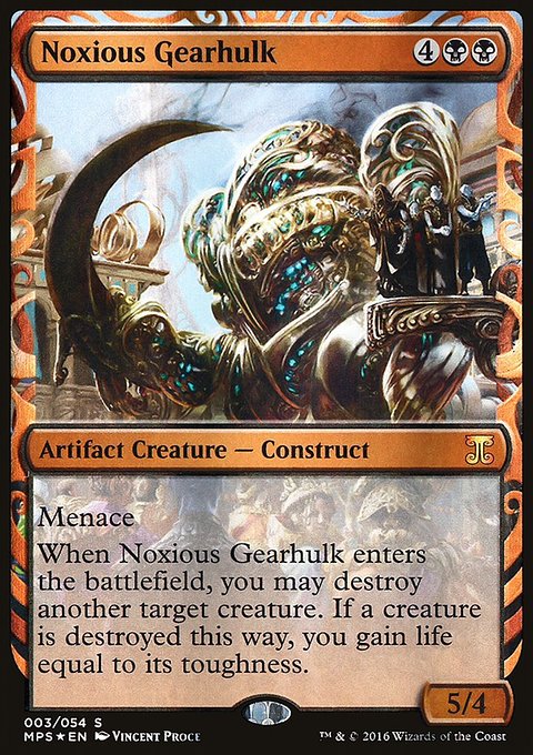 Noxious Gearhulk, Kaladesh Inventions #3, Magic: The Gathering card