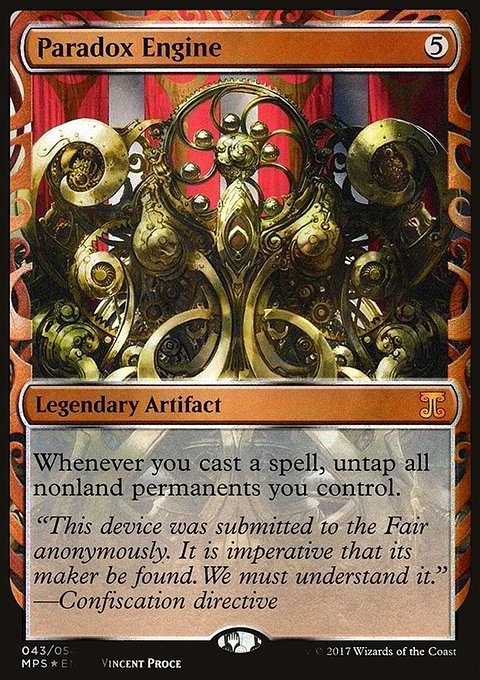 Paradox Engine, Kaladesh Inventions #43, Magic: The Gathering card