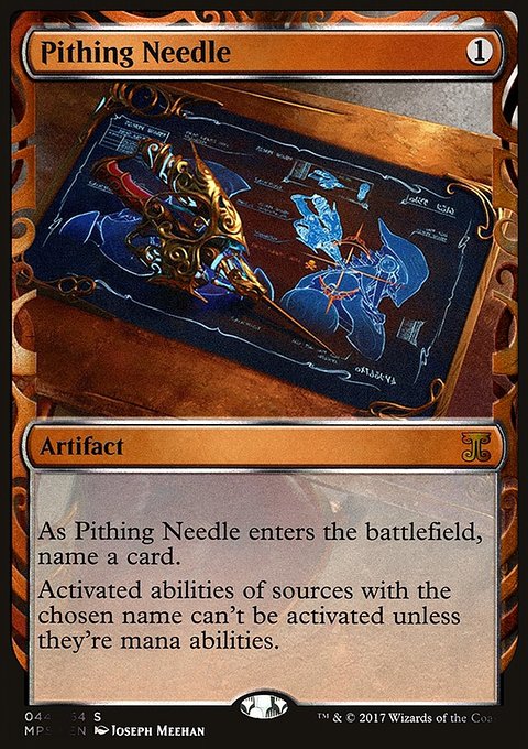 Pithing Needle, Kaladesh Inventions #44, Magic: The Gathering card