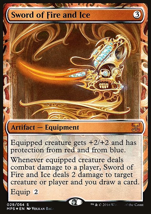 Sword of Fire and Ice, Kaladesh Inventions #29, Magic: The Gathering card