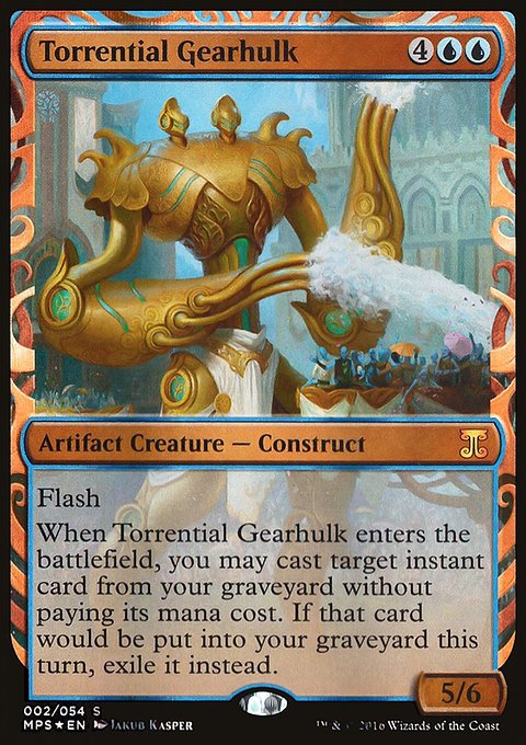 Torrential Gearhulk, Kaladesh Inventions #2, Magic: The Gathering card