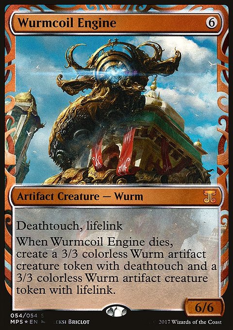 Wurmcoil Engine, Kaladesh Inventions #54, Magic: The Gathering card