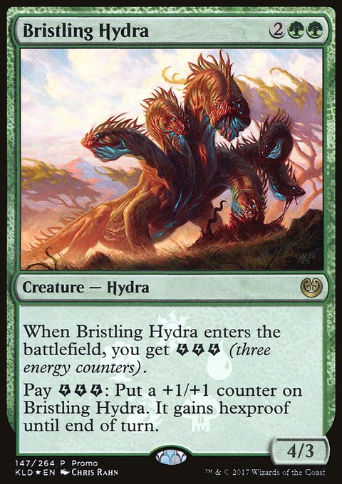 Bristling Hydra, Kaladesh Promos #147★, Magic: The Gathering card
