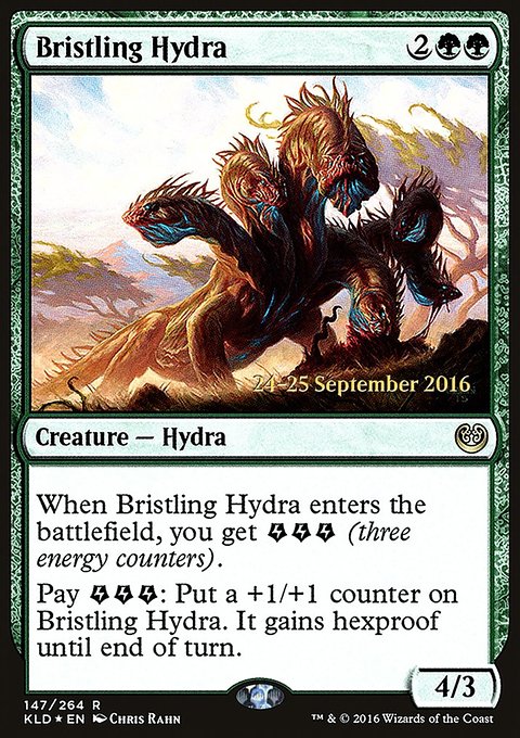 Bristling Hydra, Kaladesh Promos #147s, Magic: The Gathering card