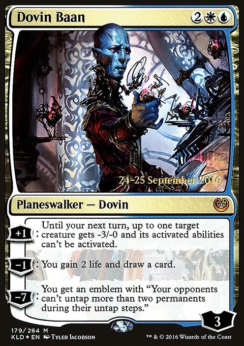 Dovin Baan, Kaladesh Promos #179s, Magic: The Gathering card