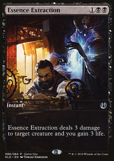 Essence Extraction, Kaladesh Promos #80, Magic: The Gathering card