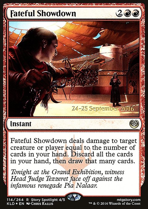 Fateful Showdown, Kaladesh Promos #114s, Magic: The Gathering card