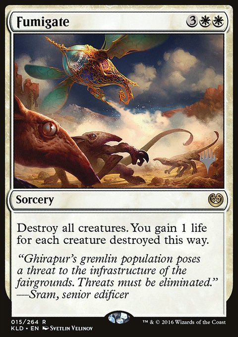 Fumigate, Kaladesh Promos #15p, Magic: The Gathering card