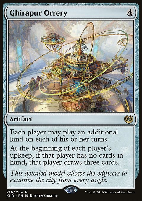 Ghirapur Orrery, Kaladesh Promos #216p, Magic: The Gathering card