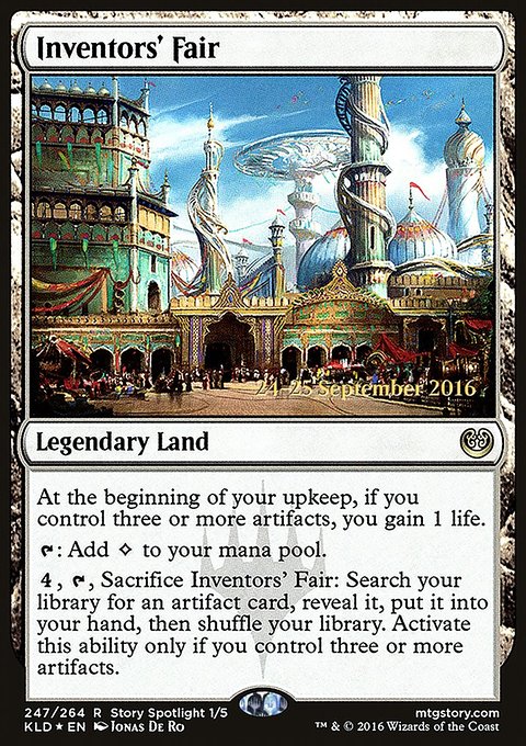 Inventors' Fair, Kaladesh Promos #247s, Magic: The Gathering card