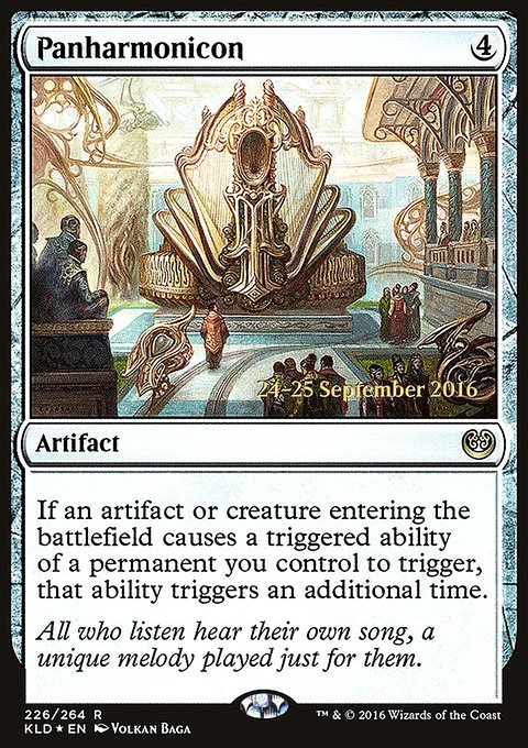 Panharmonicon, Kaladesh Promos #226s, Magic: The Gathering card