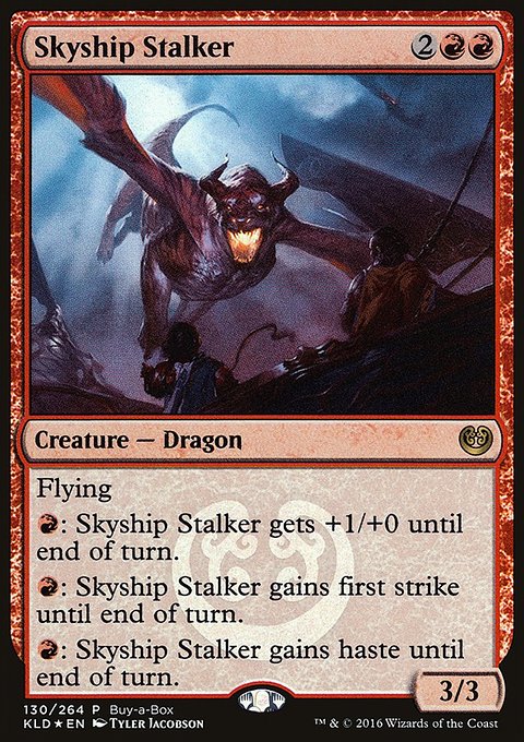 Skyship Stalker, Kaladesh Promos #130, Magic: The Gathering card