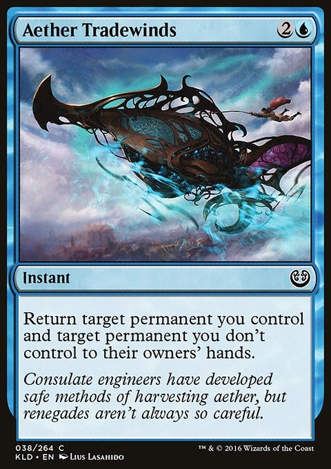 Aether Tradewinds, Kaladesh #38, Magic: The Gathering card