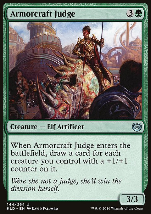 Armorcraft Judge, Kaladesh #144, Magic: The Gathering card