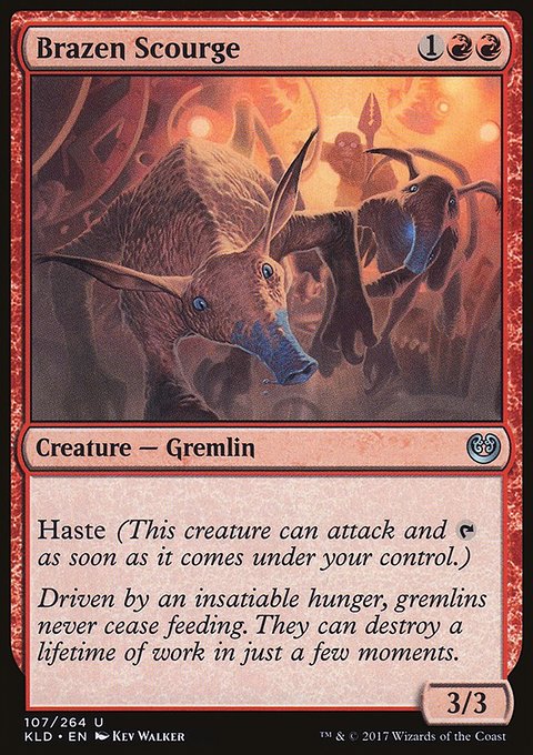 Brazen Scourge, Kaladesh #107†, Magic: The Gathering card