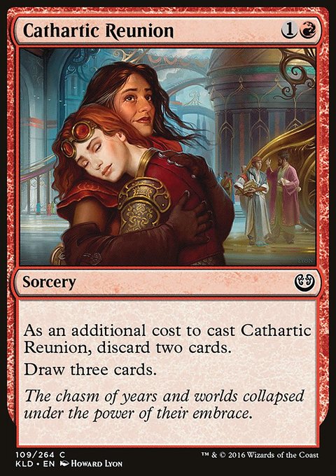Cathartic Reunion, Kaladesh #109, Magic: The Gathering card