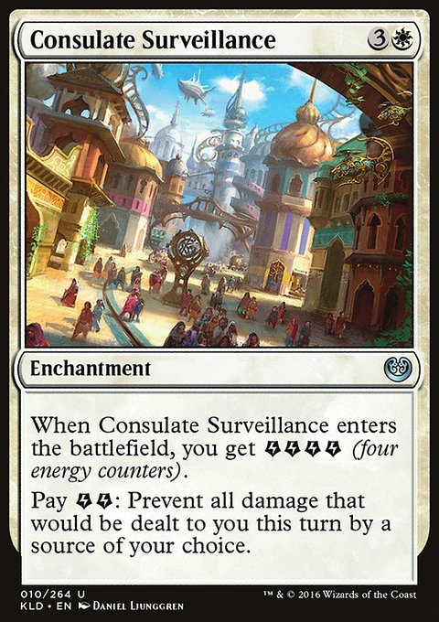 Consulate Surveillance, Kaladesh #10, Magic: The Gathering card