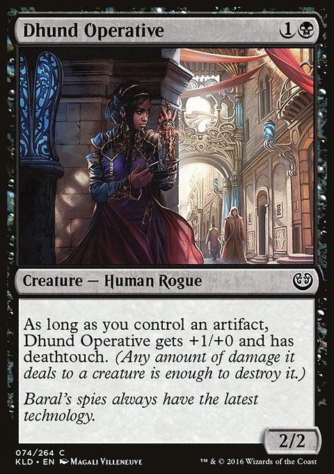 Dhund Operative, Kaladesh #74, Magic: The Gathering card