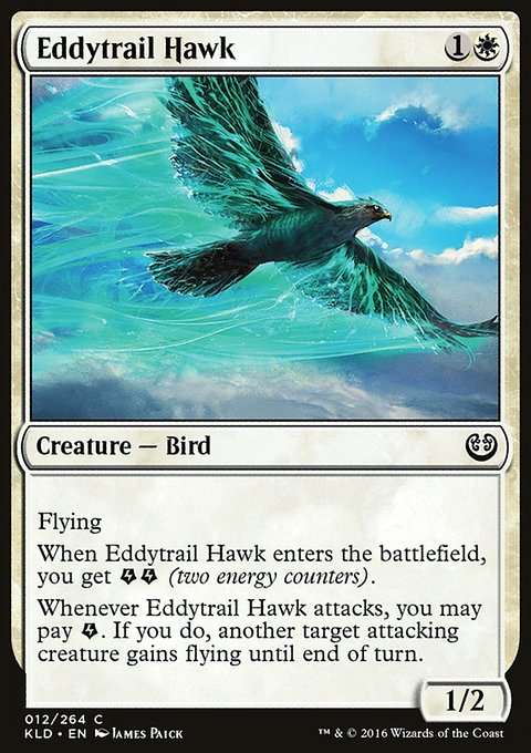 Eddytrail Hawk, Kaladesh #12, Magic: The Gathering card