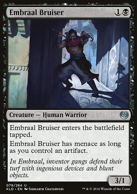 Embraal Bruiser, Kaladesh #79, Magic: The Gathering card