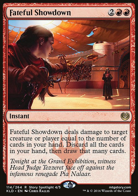 Fateful Showdown, Kaladesh #114, Magic: The Gathering card