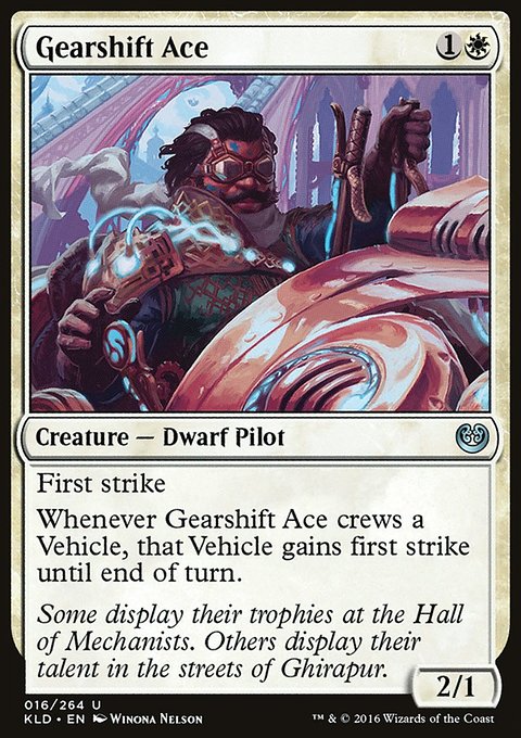 Gearshift Ace, Kaladesh #16, Magic: The Gathering card