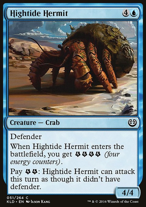 Hightide Hermit, Kaladesh #51, Magic: The Gathering card