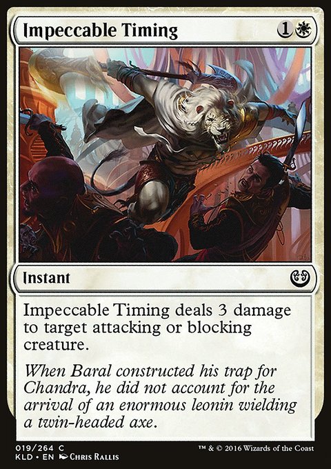 Impeccable Timing, Kaladesh #19, Magic: The Gathering card