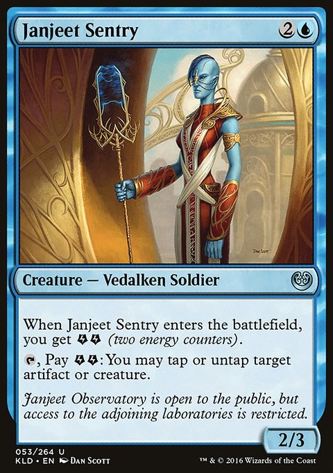 Janjeet Sentry, Kaladesh #53, Magic: The Gathering card