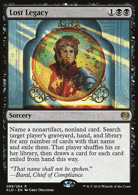 Lost Legacy, Kaladesh #88, Magic: The Gathering card