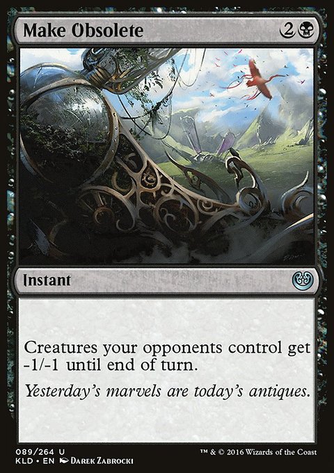 Make Obsolete, Kaladesh #89, Magic: The Gathering card