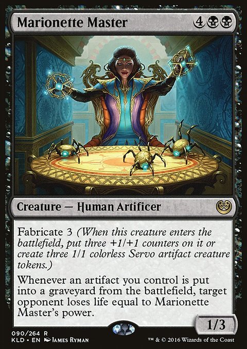 Marionette Master, Kaladesh #90, Magic: The Gathering card
