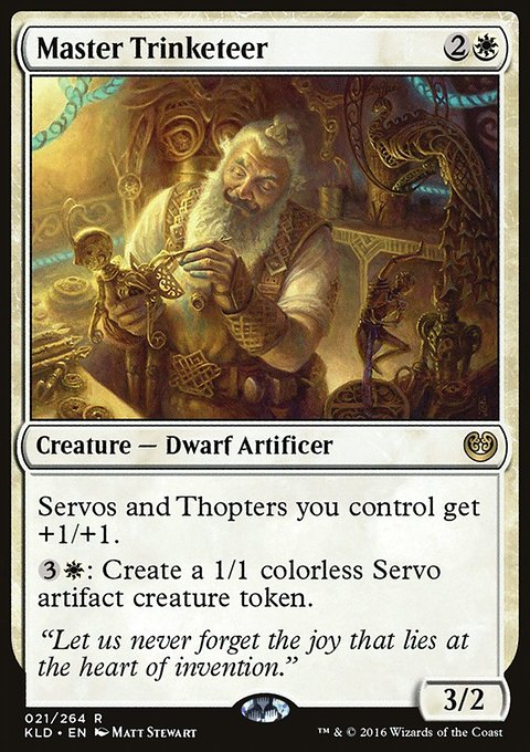 Master Trinketeer, Kaladesh #21, Magic: The Gathering card