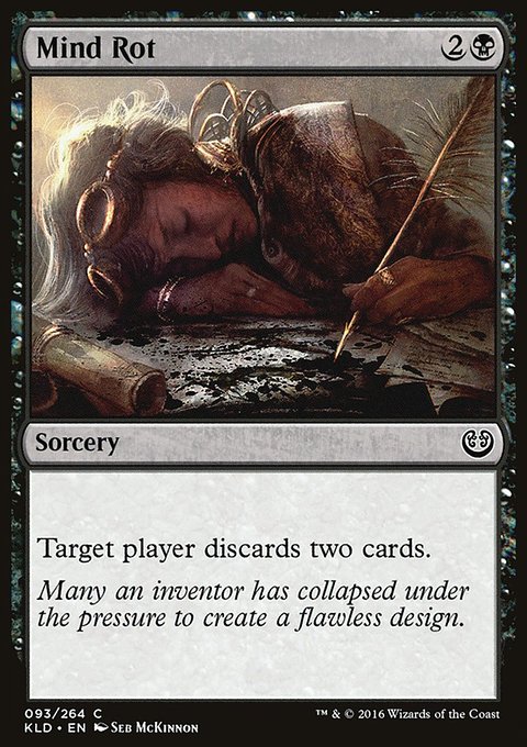 Mind Rot, Kaladesh #93, Magic: The Gathering card